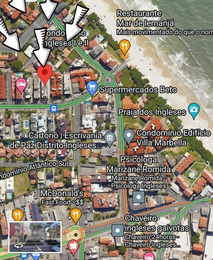 Apartamento 50Mts Praia Dos Ingleses Florianopolis Exterior foto